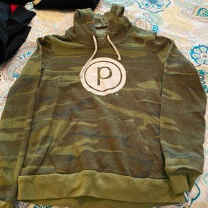 Pure Barre Circle P Camo Hoodie
